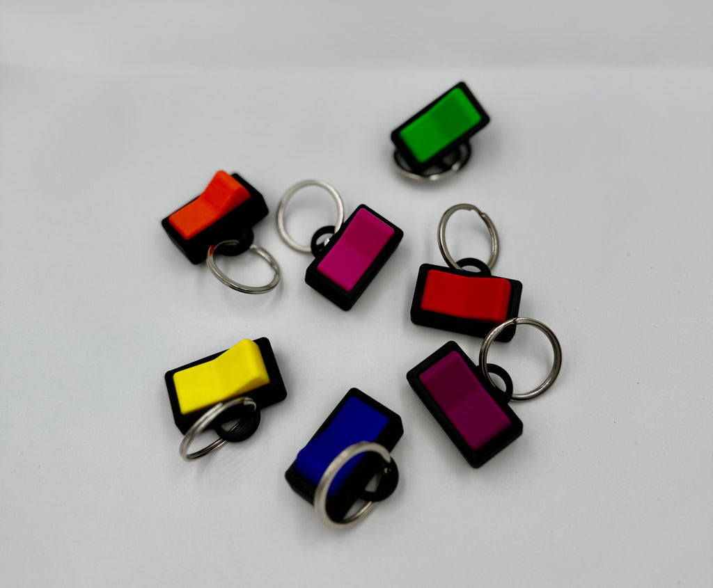Clickkey Sleutelhanger – Aan. Uit.