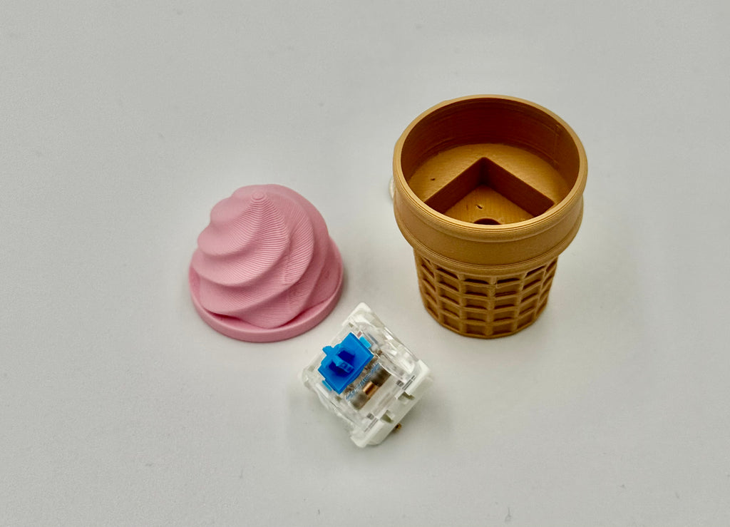 Softijs Sleutelhanger, clicker fidget